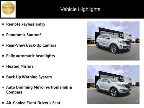 Used 2011 Kia Sportage SX w/ Premium Pkg w/Leather Seats image 12