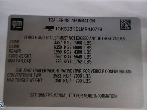 Used 2021 GMC Yukon SLT w/ SLT Premium Package image 33