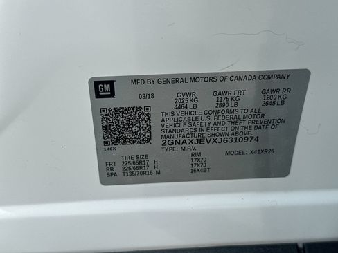 Used 2018 Chevrolet Equinox LT FWD image 35