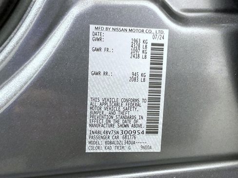 Certified 2025 Nissan Altima 2.5 S FWD image 26