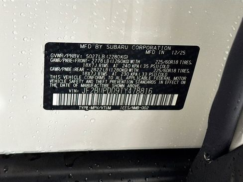 New 2026 Subaru Outback Limited AWD/4WD image 32