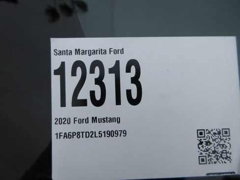 Certified 2020 Ford Mustang Coupe w/ 2.3L High Performance Package RWD image 27