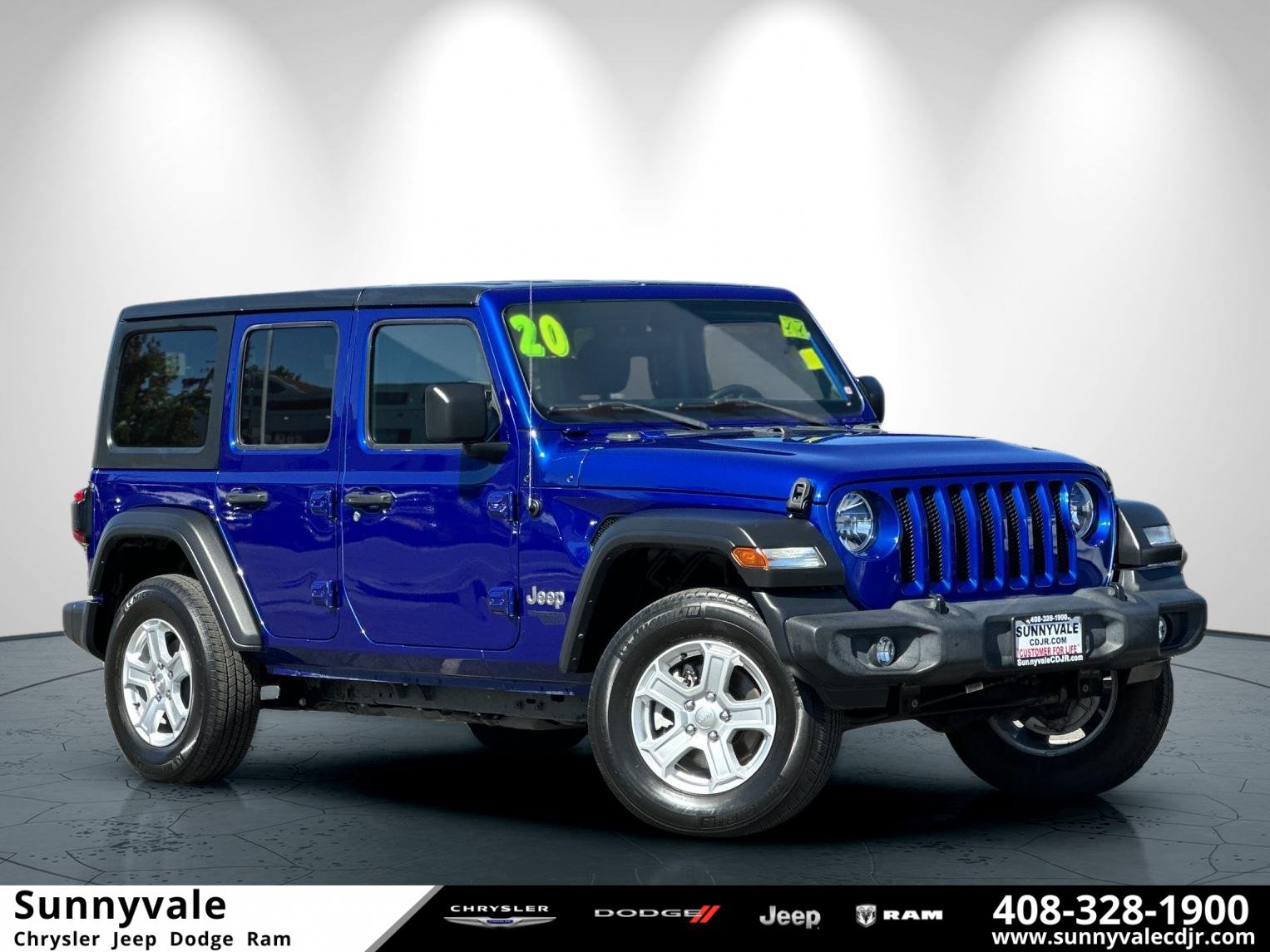 Used 2020 Jeep Wrangler Unlimited Sport S AWD/4WD image 1