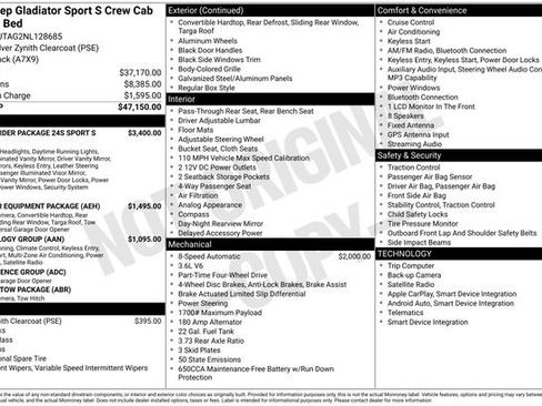 Used 2022 Jeep Gladiator Sport image 4