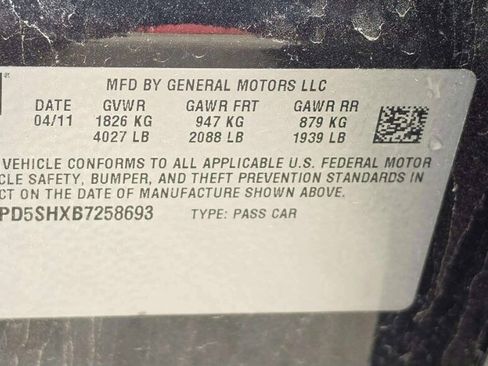 Used 2011 Chevrolet Cruze LS FWD image 10