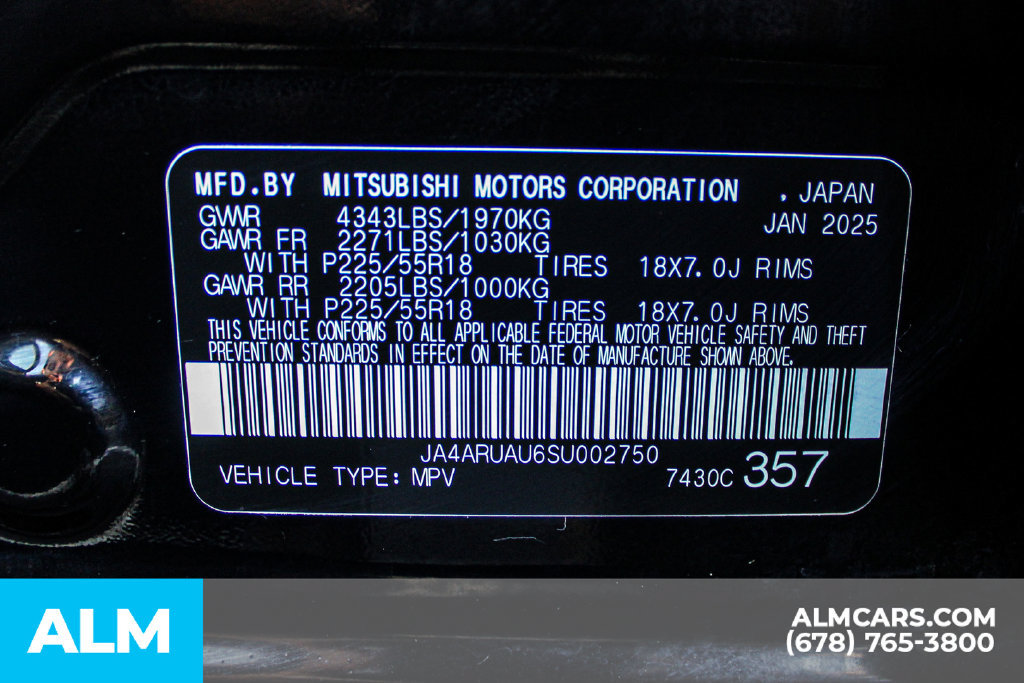 Used 2025 Mitsubishi Outlander Sport ES AWD/4WD image 37
