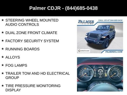 Certified 2023 Jeep Wrangler Unlimited Rubicon w/ Cold Weather Group image 18