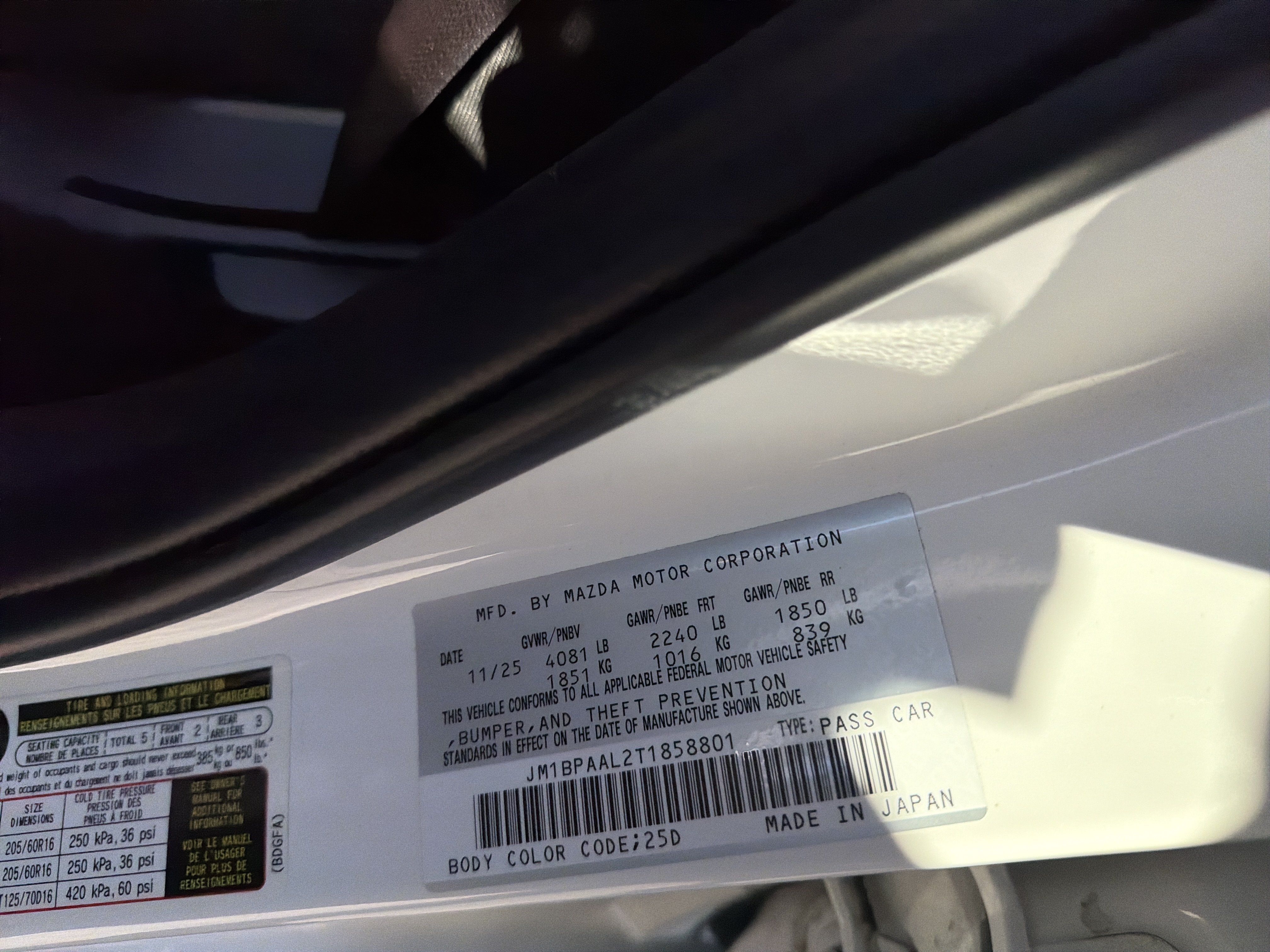 Certified 2026 MAZDA MAZDA3 s FWD image 21