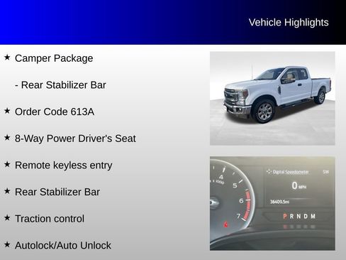 Used 2021 Ford F350 XLT w/ XLT Value Package RWD image 8