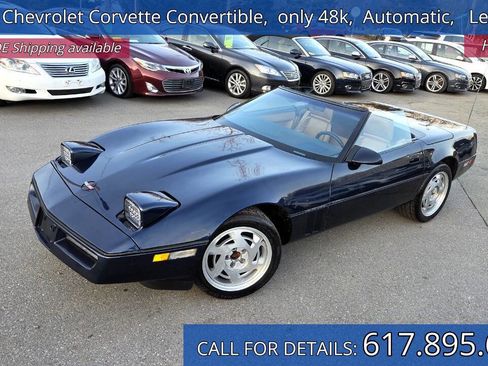 Used 1989 Chevrolet Corvette Convertible RWD image 1