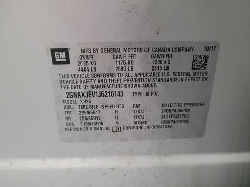 Used 2018 Chevrolet Equinox LT FWD image 33
