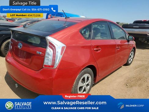 Used 2013 Toyota Prius Three w/ Solar Roof Pkg image 4