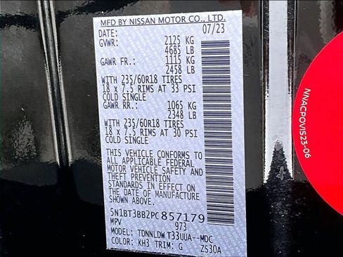 Certified 2023 Nissan Rogue SV image 34