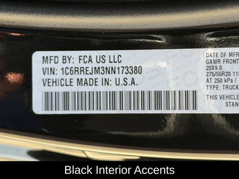 Used 2022 RAM 1500 Laramie w/ Sport Appearance Package RWD image 38