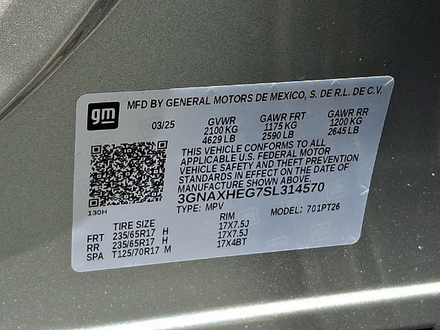 Used 2025 Chevrolet Equinox LT FWD image 28