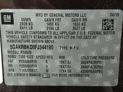 Used 2015 Buick Enclave Leather FWD image 33