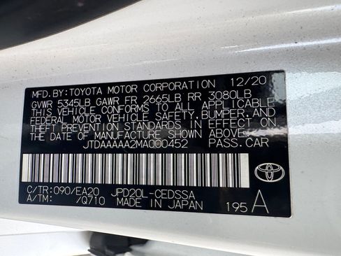 Used 2021 Toyota Mirai w/ Advanced Technology Package RWD image 16