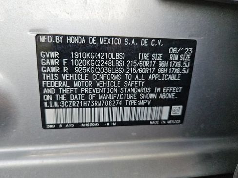 Used 2024 Honda HR-V EX-L image 16