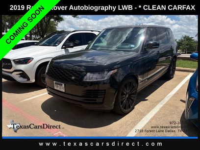 Used 2019 Land Rover Range Rover Long Wheelbase Autobiography
