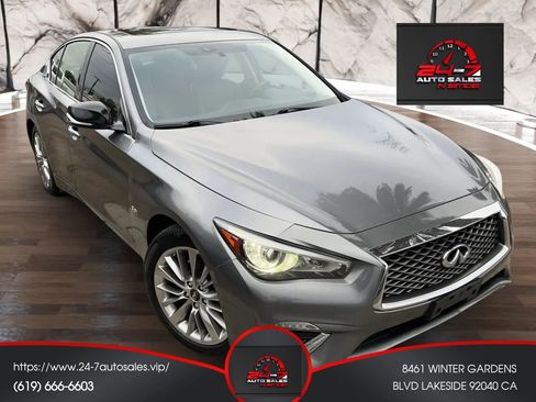Used 2019 INFINITI Q50 Luxe image 1