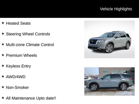 Used 2022 Nissan Pathfinder Platinum w/ Cargo Package image 11