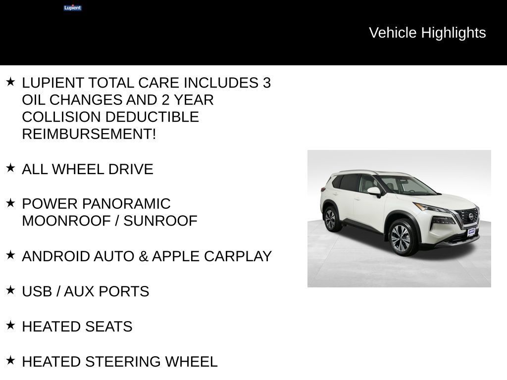 Used 2023 Nissan Rogue SV w/ SV Premium B Package AWD/4WD image 7