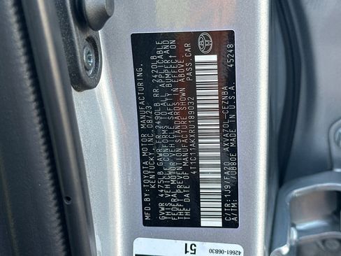 Certified 2024 Toyota Camry LE FWD image 27