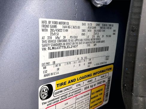 Used 2020 Lincoln Navigator L Black Label w/ Cargo Convenience Package image 35