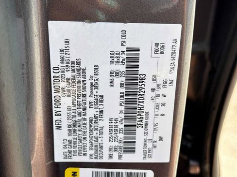 Used 2013 Ford Fusion SE FWD image 31