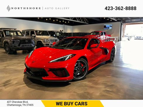 Used 2021 Chevrolet Corvette Stingray Premium Cpe w/ Z51 Performance Package image 1