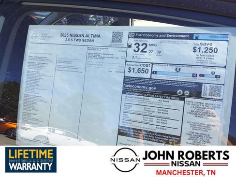 New 2025 Nissan Altima 2.5 S image 18
