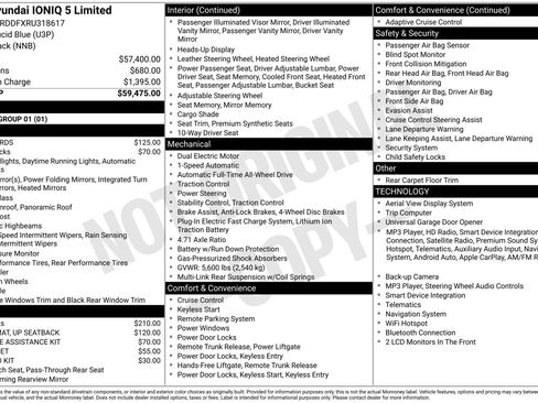 Used 2024 Hyundai Ioniq 5 Limited AWD/4WD image 3