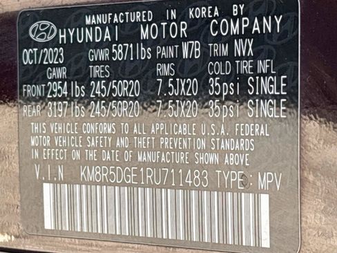 Used 2024 Hyundai Palisade Limited AWD/4WD image 24