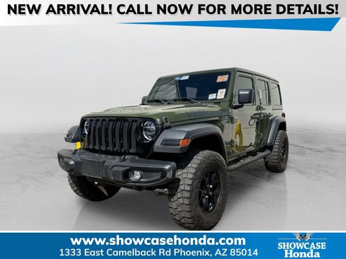 Used 2021 Jeep Wrangler Unlimited Sport image 1