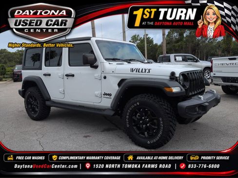 Used 2022 Jeep Wrangler Unlimited Sport AWD/4WD image 1