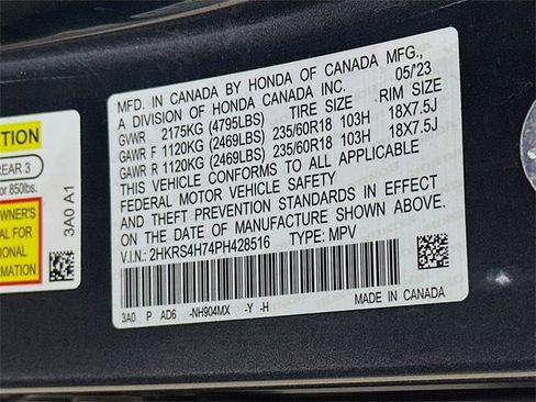 Certified 2023 Honda CR-V EX-L image 35