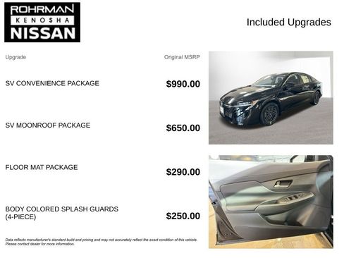 New 2026 Nissan Sentra SV w/ SV Convenience Package image 4