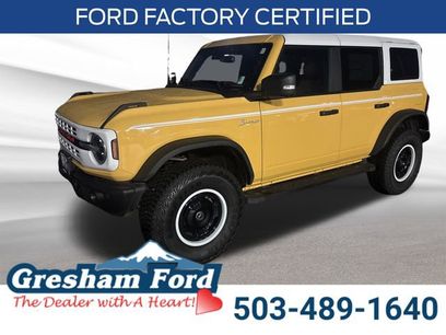 Certified 2023 Ford Bronco Heritage Edition