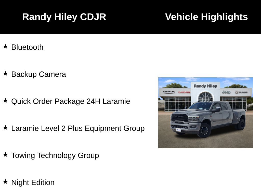 New 2027 RAM 3500 Laramie AWD/4WD image 5