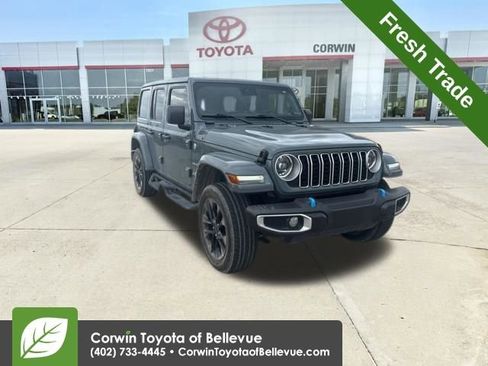 Used 2024 Jeep Wrangler Unlimited Sahara AWD/4WD image 1