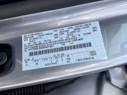 Used 2025 Ford F150 Lariat w/ Equipment Group 501A Mid image 33