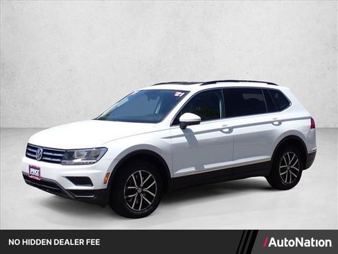 Used 2021 Volkswagen Tiguan SE w/ Panoramic Sunroof Package AWD/4WD image 1