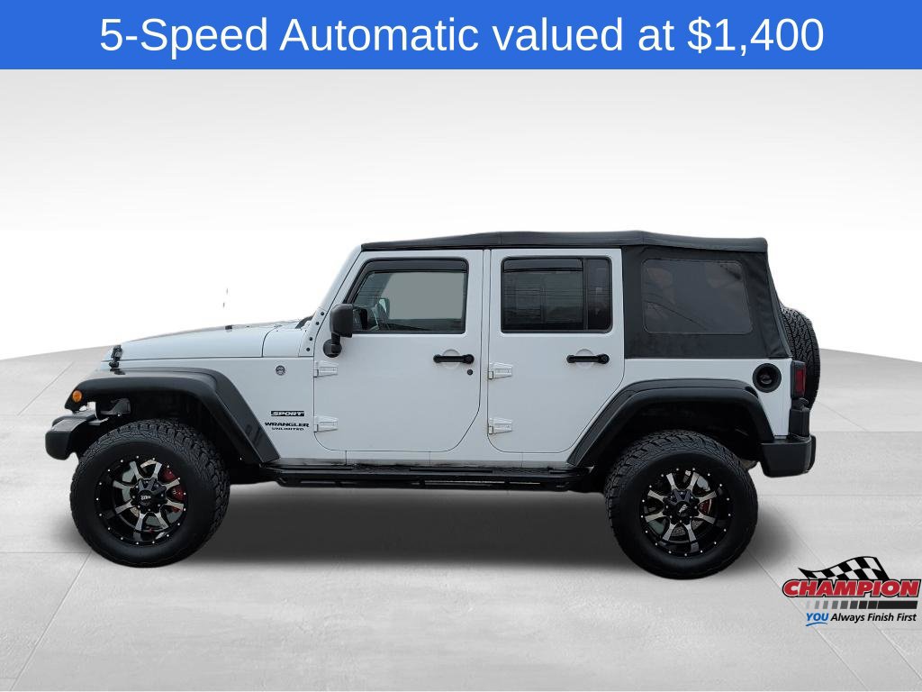 Used 2017 Jeep Wrangler Unlimited Sport w/ Connectivity Group AWD/4WD image 2