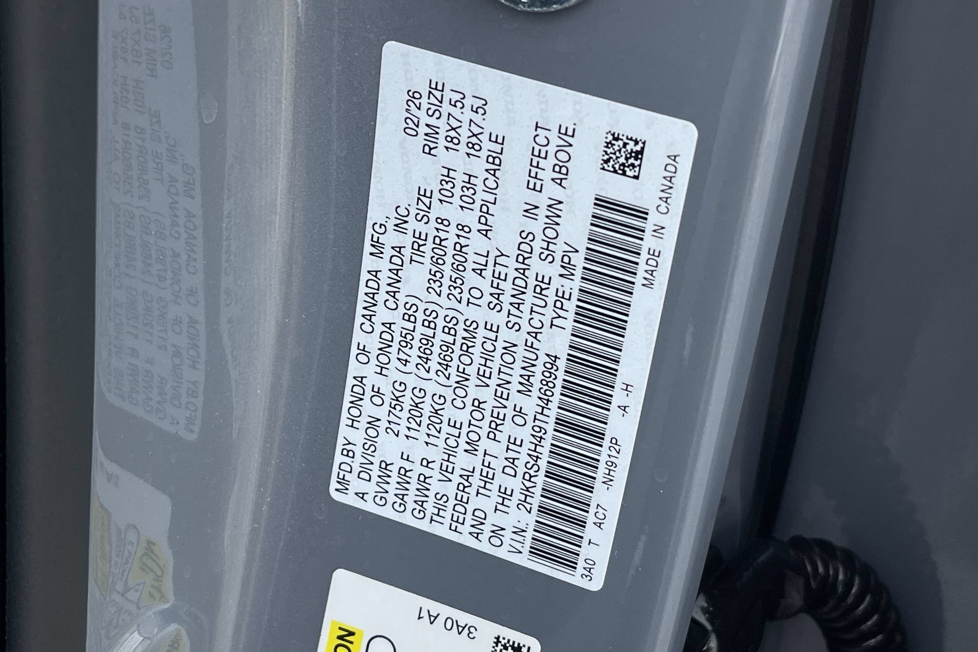 Used 2026 Honda CR-V EX image 11