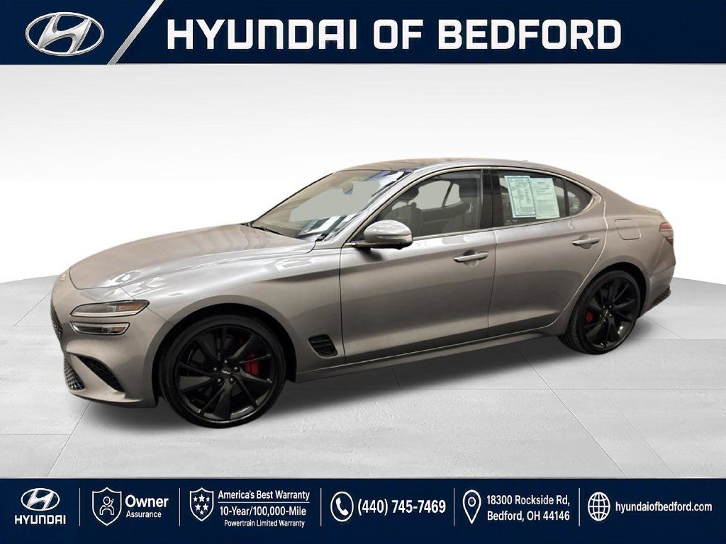 Used 2023 Genesis G70 3.3T w/ Sport Prestige Package AWD/4WD image 11