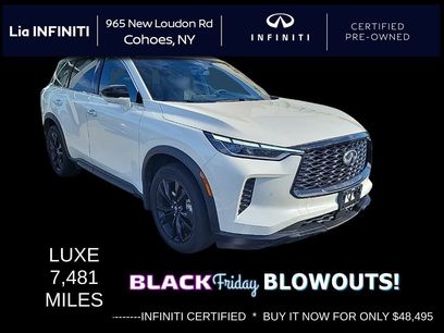 Certified 2025 INFINITI QX60 Luxe w/ Black Edition