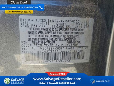 Used 2019 Nissan Sentra SR image 16