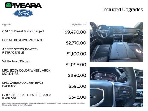 Used 2024 GMC Sierra 3500 Denali w/ Denali Reserve Package AWD/4WD image 4