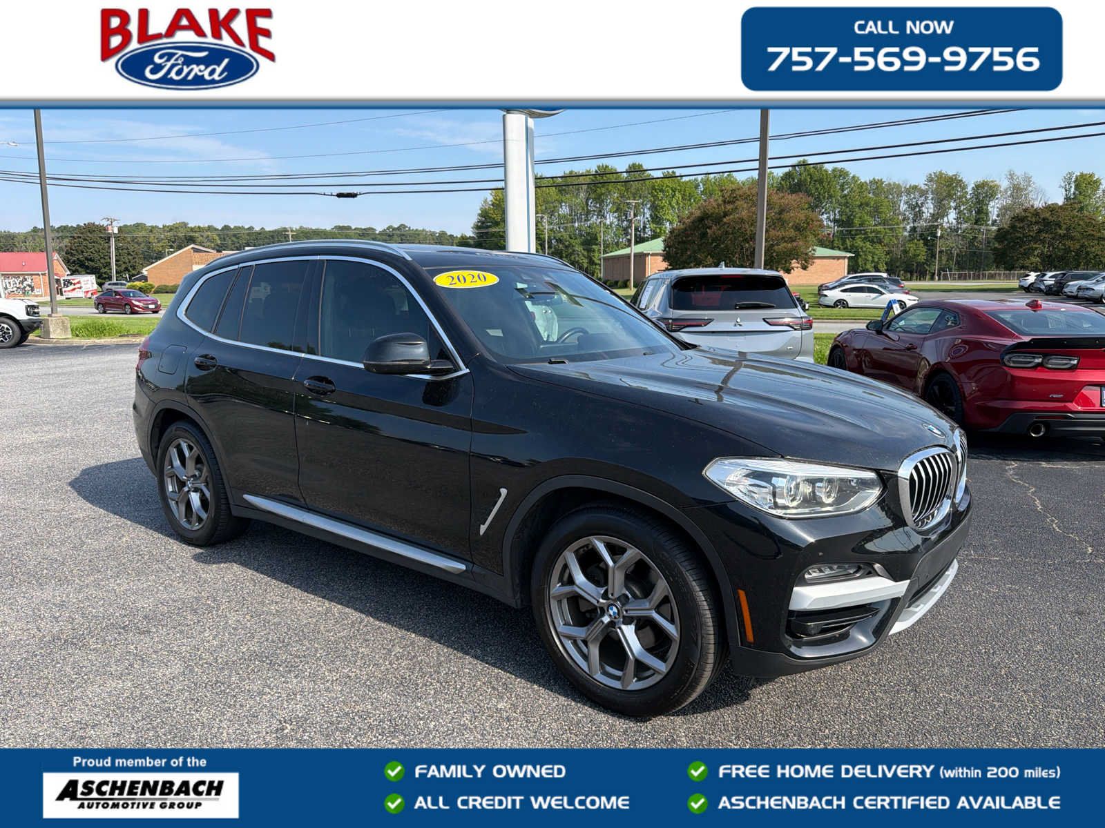 Used 2020 BMW X3 sDrive30i w/ Convenience Package RWD image 1