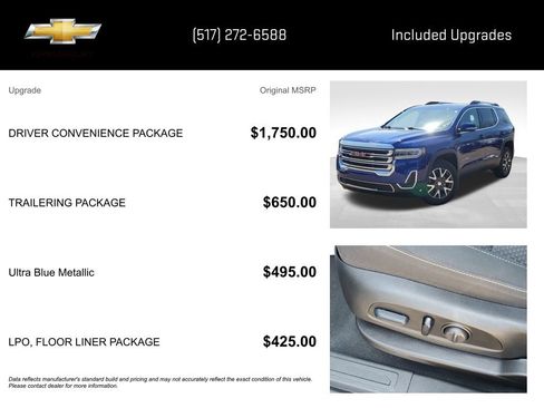 Certified 2023 GMC Acadia SLE w/ Driver Convenience Package image 15